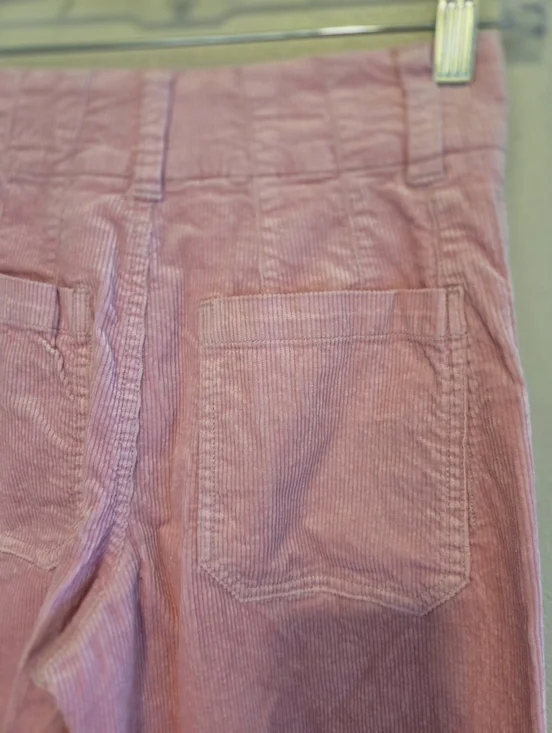 Anthropologie Colette Cropped Wide-Leg Corduroy Pants by Maeve, Size 23 - Picture 3 of 11